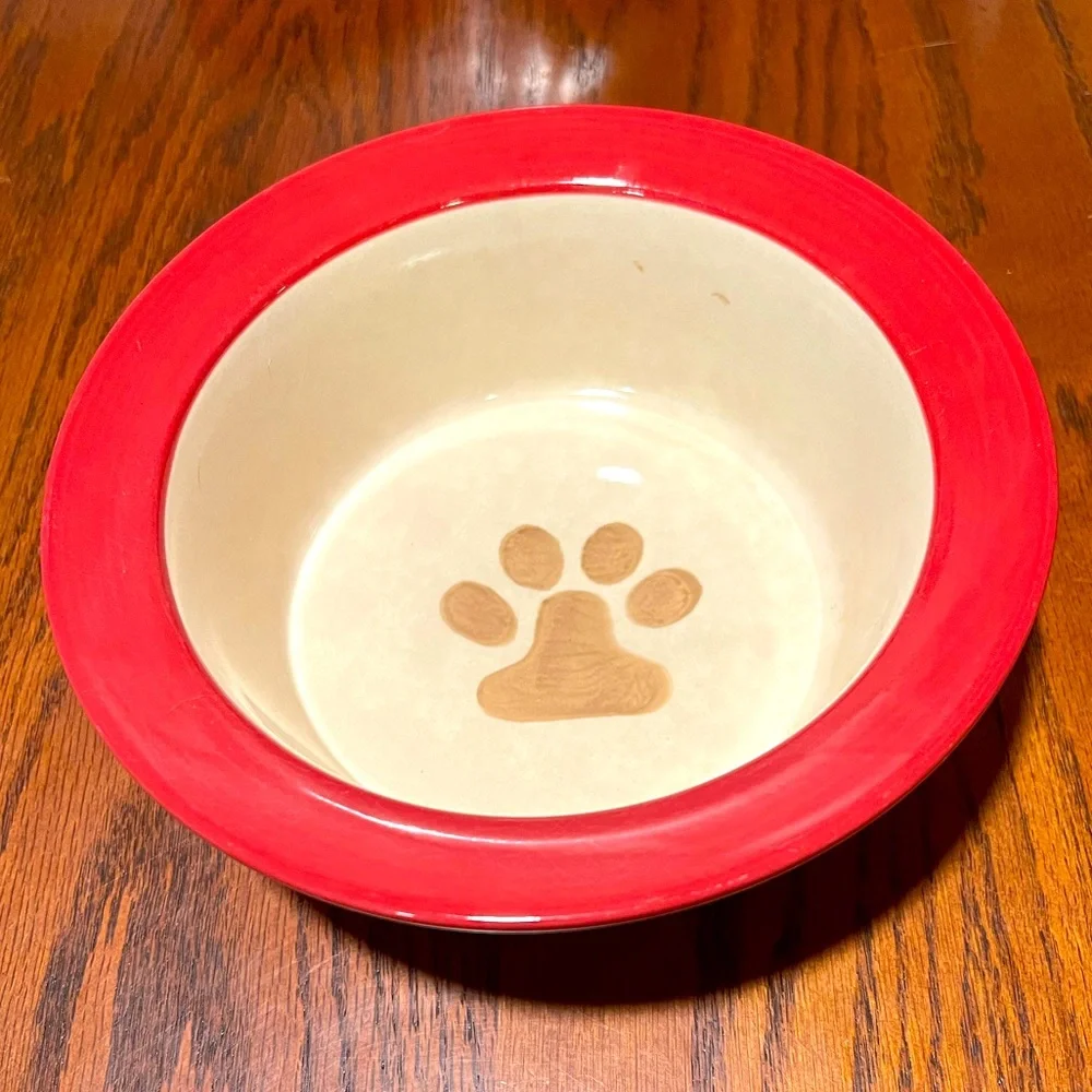 Cat/Dog Cheetah Large Bowl